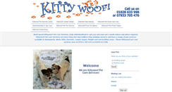 Desktop Screenshot of kittywoof.com